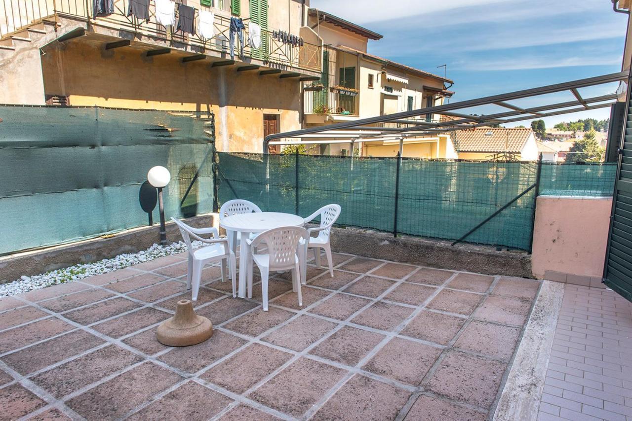 S130 - Sirolo, Deliziosa Villetta Con Terrazzo Buitenkant foto